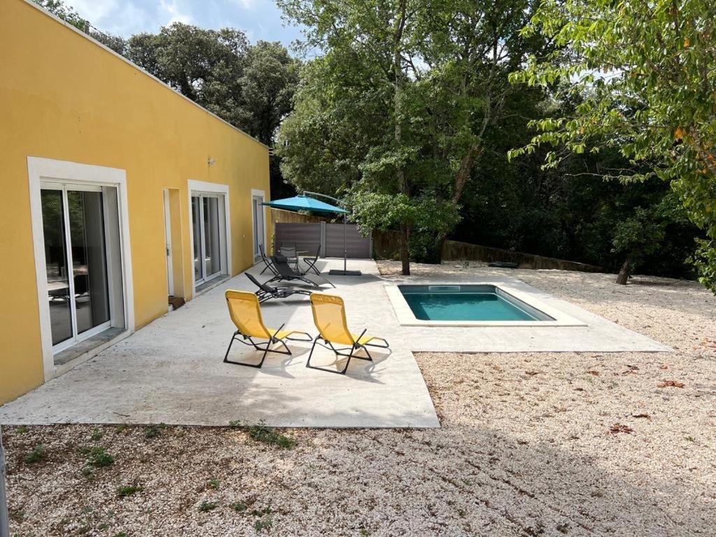 Brand New Villa With Fully Intergrated Air Conditioning & Private Pool, Overlooking Forest Sardan Exterior photo
